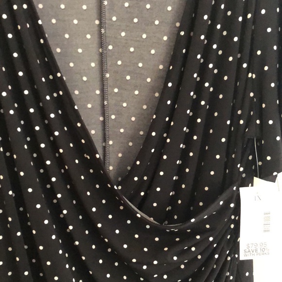 NWT women’s Plus faux wrap dress - Picture 4 of 5